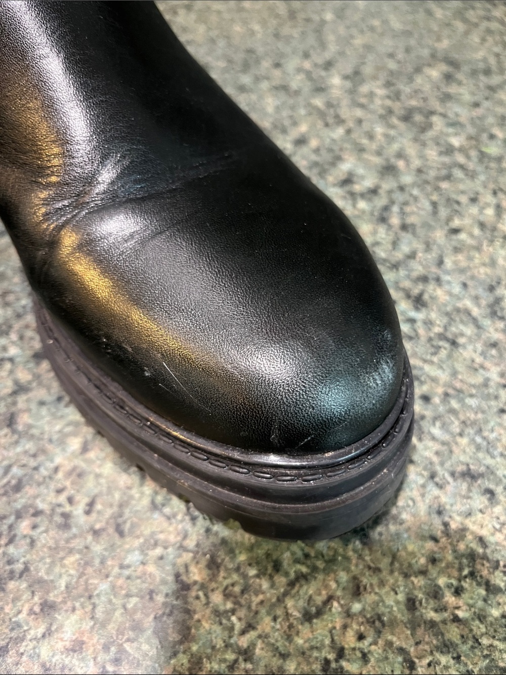Steve Madden Black Boots - Classic Slip-On Style - Picture 3 of 10